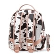 thumbnail image 5 of Wrangler Mini Backpack Cute Cow Print Backpack Purse for Women, Allover Cow Print Pink, 5 of 7