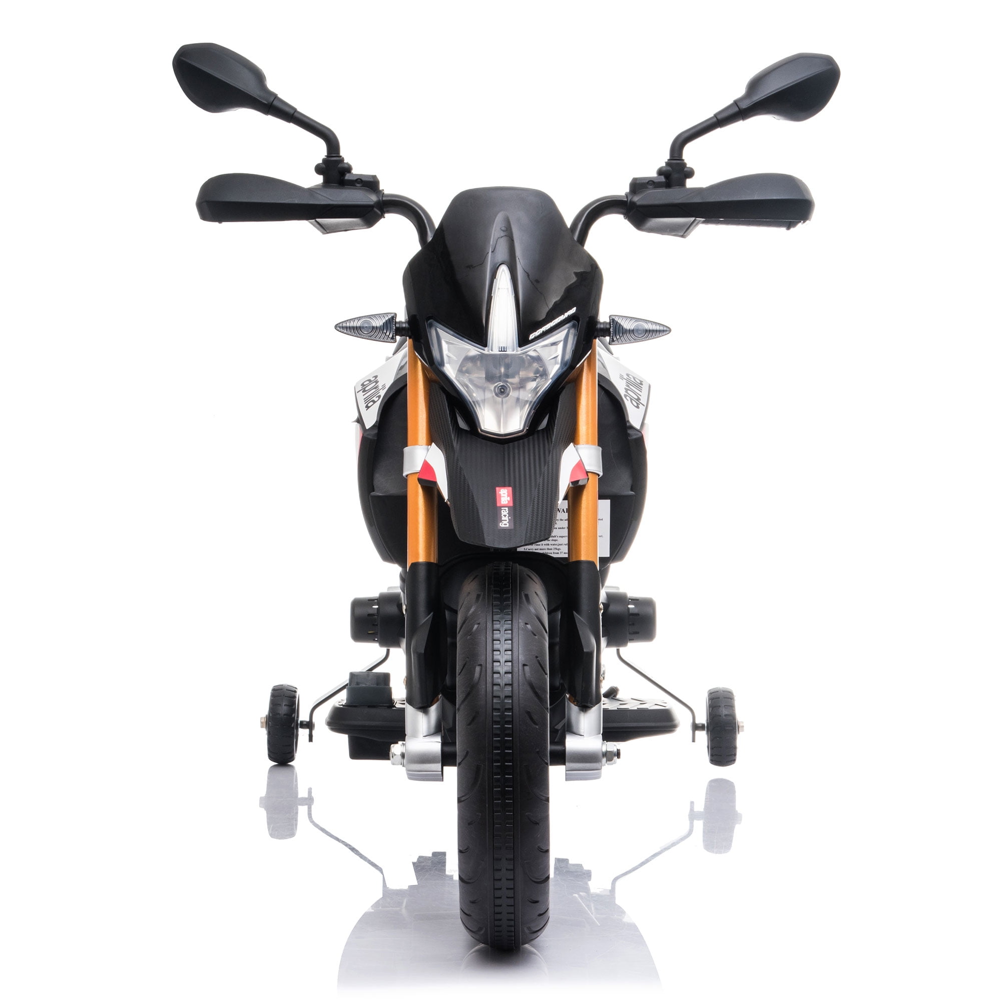 Kepooman 12V Battery-Powered Kids Ride On Motorcycle, Childern Ride On Electric Car Suitable for 2-3 Ages, Black