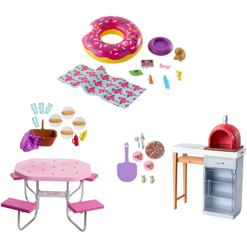 Barbie Estate Outdoor Furniture Accessories (Styles May Vary)