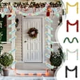 thumbnail image 7 of Mecorevxz Christmas Encrypted Decorative Rattan and Colourful Light Up Door Window Arrangement Staircase Handrail Christmas Tree Decorations,500cm,Black, 7 of 7