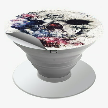 - Skins Decals For Popsockets (4-Pack Decals Only) Cover / Flower Skull