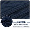 thumbnail image 3 of 2024 Jacquard Stretch Sofa Slipcover Textured Non Slip Couch Cover  Loveseat  Dark Gray, 3 of 6