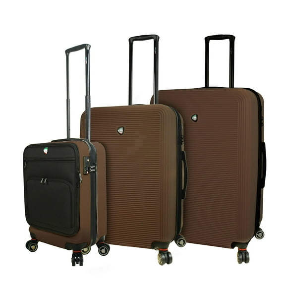 Mia Toro ITALY Lumina Hardside Spinner 3 Piece Luggage Set