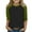 Green, variant on fnnxnal Big Girls 9T Green Raglan Sleeve Long Sleeve Tee - Soft Stretchy Machine Washable School Casual Kids Top