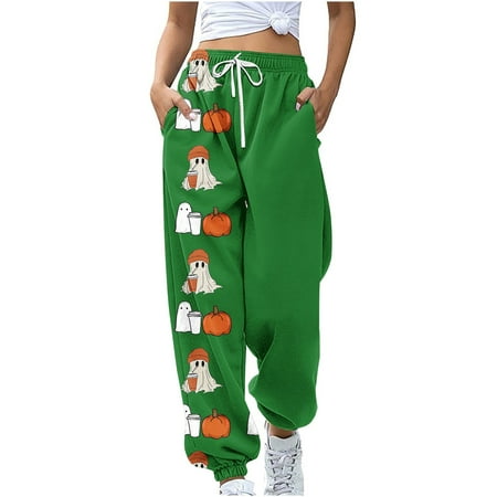 

Gmdeguo Womens Sweatpants 2024 High Waisted Baggy Sweatpants Joggers Sport Active Workout Jogger Pants with Pockets Trousers
