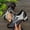 #0048-Black, variant on Xucatan Women's Motorcycle Style Lace up Ankle Boots with Contrast Stitching, Round Toe Low Block Heel Shoes with Side Zipper, Vintage Faux Leather and Canvas Casual Heels for Walking Gift