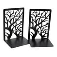 thumbnail image 4 of destyer 1 Pair Book Ends Book Shelf Holder Metal Bookends for Shelves Home Desk Style B, 4 of 9