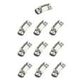 thumbnail image 1 of Abrazaderas de manguera de 10 piezas, sujetadores fuertes, sujetadores de abrazadera de gusano para tubería, bricolaje, metal de acero inoxidable para, 1 of 9