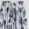 thumbnail image 5 of Yertdoel Pajama Pants Women Fashionable Print Thin Oversized Sleep Bottoms Elastic Waist with Bow Tie Daily Casual Comfy Soft Lounge Trousers, 5 of 6