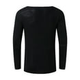 thumbnail image 6 of VJATTWR Long Sleeve Tee Shirt with Pocket, Men's Sizes M, 6 of 6