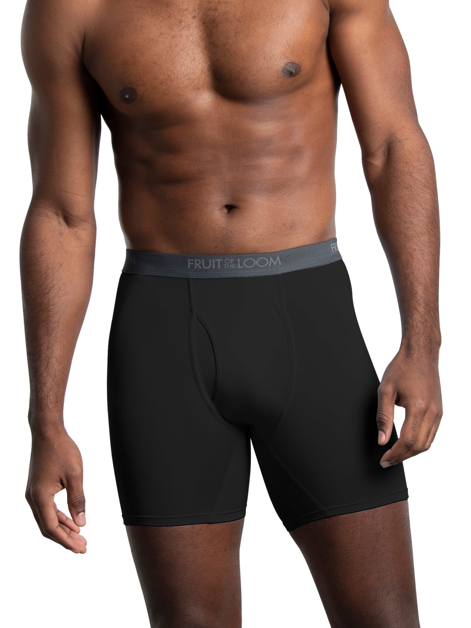 Fruit of the Loom Men's Micro-Stretch Boxer Briefs, 6-Pack