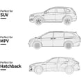 thumbnail image 4 of Abastado Almacenamiento de Maletero de Coche, Organizador Interior Accesorios de Coche, Organizador de Almacenamiento de Coche de Tela Oxford Impermeable con 4 Bolsillos, 4 of 5