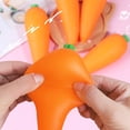 thumbnail image 4 of Clearance!Carrot Pinch Decompression Slow Rising Stress Toys, Vegetable Squeeze Fidget Toys for Stress Relief, 4 of 8