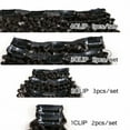 thumbnail image 4 of 12-26 inch Kinky Curly Clip in Hair Extension, Deep Wave 8Pcs Clip in Real Human Hair 120/240g Wavy Curly Brazilian Hairpieces for Women, 4 of 6