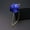 blue, variant on GKNET Flower Leaf Corsage Lapel Pin Brooch Chain Suits Collar Stick Pin Men Wedding-blue
