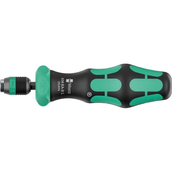 Wera 051494 RA-R L Bitholding Screwdriver with Ratchet Functionality, 1/4" Hex Drive