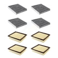 thumbnail image 1 of PUR 4x Air + 4x Cabin Filter (8 Total) Kit for Car Lexus RX350 RX350L RX500h KFL-101703, 1 of 2