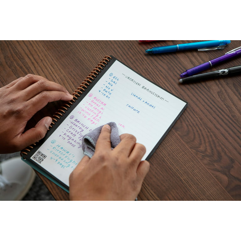 Rocketbook Core Reusable Smart Notebook | Innovative, Eco-Friendly,  Digitally Connected Notebook with Cloud Sharing Capabilities | Lined, 8.5  x 11