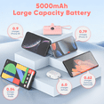 thumbnail image 3 of OWNTECH Portable Charger Power Bank for iPhone Android with LED Display 5000mAh Mini Fast Charger Battery Pack Compatible with iPhone 15/14/13/12, 3 of 7