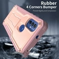 thumbnail image 5 of ExoGuard For Moto G Play 2023 Case, Phone Case with Screen Protector and Kickstand (Pink), 5 of 7
