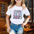 thumbnail image 2 of TZEWGL Tees For Child Print Round Neck Loose Short Sleeve Clothing For Newborns size 4-5T, 2 of 4