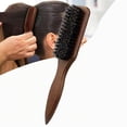 thumbnail image 2 of Typpkmm Pointed-Tail Bristle Comb with Unisex, Smooth Anti-Static, No Brown, 2 of 6