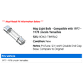thumbnail image 2 of Map Light Bulb - Compatible with 1977 - 1978 Lincoln Versailles, 2 of 2