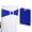 Royal Blue, variant on 100PCS Spandex Stretch Royal Blue Chair Sashes Bows Universal Elastic Chair Cover Bands Ties with Buckle Slider for Wedding Party Ceremony Reception Event Banquet Decoration(Royal Blue)