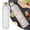 B - White, variant on 32oz Water Bottle with Times to Drink, Lightweight Motivational Water Bottle with Time Marker, BPA Free Reusable Water Bottle with Hydrating Reminder for Gym Fitness Workout Travel