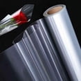 thumbnail image 1 of Rollo de celofán transparente, papel de regalo transparente para floristería, rollo de papel transparente para envolver regalos, película de papel transparente para floristería para Navidad y Pascua,, 1 of 6