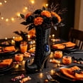 thumbnail image 6 of Clearance! Gothic Witch Boot Vase, 10" Halloween Spooky Flower Vase Plant Pots, 3D Printed Halloween Centerpiece Decorative, for Indoor Outdoor Home Office Decor, 6 of 6