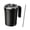 Black, variant on Ywmsfl Automatic Blending Portable Cup With Digital Temperature Display And Quiet Operations Perfect For Offices Use