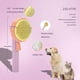thumbnail image 2 of Púrpura, cepillo para perros y gatos, cepillo de pelo muerto autolimpiante para perros gatos, adecuado para perros, gatos, pelo corto y largo, 2 of 5