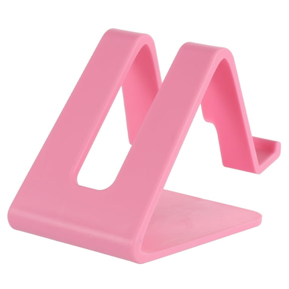 HAMPPLIES Desk Phone Stand Hands-free Pink Silicone 1 Pc