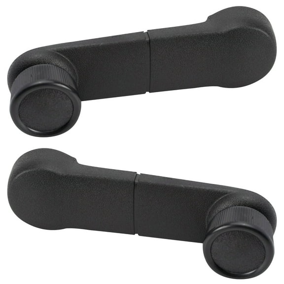TRQ 2pc Manual Window Crank Handle Pair LH RH Set for Ford Bronco Explorer F150 DHA31455