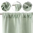 thumbnail image 2 of Mainstays 4 of a Kind Blackout Window Curtains Panels, Set of 4, White, 28" W x 84" L, 2 of 5