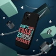 thumbnail image 3 of DistinctInk MagSafe Tough Case for Apple iPhone 15 Plus (6.7" Screen) - If Plan A Fails, There's 25 More Letters - Tempered Glass Back, 3 of 6