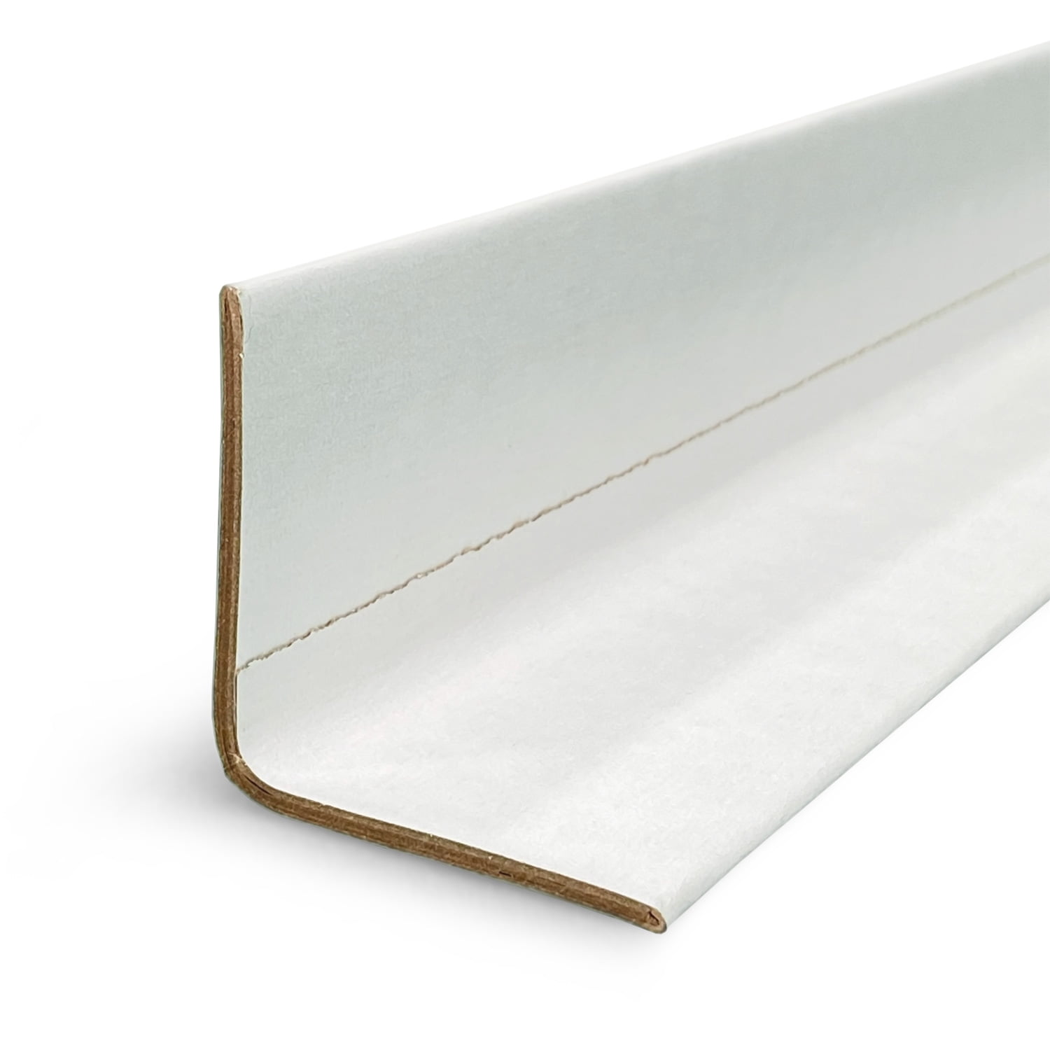 Recyclable and Eco-Friendly Material IDL Packaging Cardboard Edge Protector 2” X 2” X 24” V-Board Reinforced Cardboard Corners for Shipping Pack of 50 White Kraft Corner Protectors for Pallets Recyclable and Eco-Friendly Material IDL Packaging Cardboard Edge Protector 2” X 2” X 24” V-Board Reinforced Cardboard Corners for Shipping Pack of 50 White Kraft Corner Protectors for Pallets