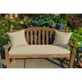 thumbnail image 3 of None. Sunbrella 16-inch Square Solid Outdoor Throw Pillow Spectrum Sand, 3 of 5