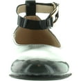 thumbnail image 3 of Donald Pliner Jrs 55-Audrey Girls Designer Dress Ankle Strap Flats Shoes, 3 of 4