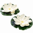 thumbnail image 5 of Solar Floating LED Flower Lights - Pink or White Set of 2, 5 of 5