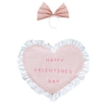thumbnail image 2 of Valentine's Day Goose Outfit Porch Goose Costume - Adorable Colorful Goose Clothes, Valentine's Day Outdoor Patio Yard Decor, Spring Holiday Party Decor Pink (1Pcs), 2 of 9