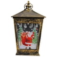 thumbnail image 2 of Linterna colgante con luz LED para decoración navideña, luz nocturna navideña, versátil Papá Noel marrón, 2 of 9