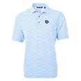 thumbnail image 2 of Men's Cutter & Buck Powder Blue Lehigh Valley IronPigs Virtue Eco Pique Botanical Print Recycled Polo, 2 of 3