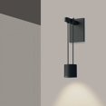 thumbnail image 2 of Sonneman SLS0218 Suspenders Mini Single Led Wall Sconce - Black, 2 of 4