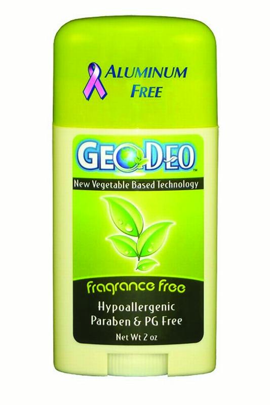 Geo Deo AluminumFree Deodorant, FragranceFree, 2.3 Oz