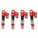 thumbnail image 3 of Amortiguadores para Scx, 4 piezas de amortiguadores RC para piezas RC Amortiguadores de metal para coches RC Los mejores de su clase, 3 of 14