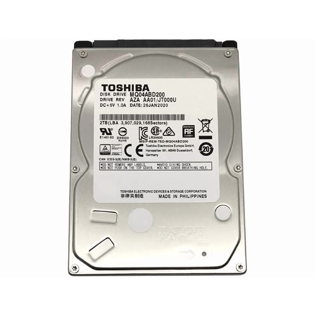 Paquete de kit de actualización de disco duro MDD de 2 TB para PS4 con Toshiba