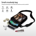 thumbnail image 7 of HELLHERO Women Crossbody Bag for Women Travel, Outdoor and Daily Use Lotus Watercolor Tote Women Shoulder Bag Double-layer, 7 of 7