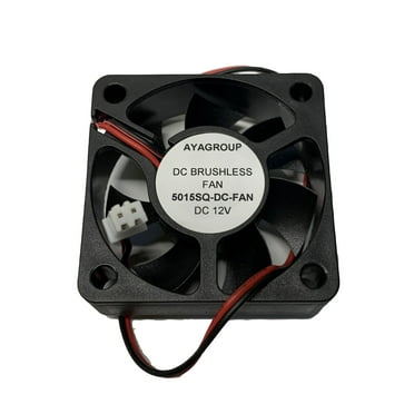 AYA 50x50x15mm 5015 12V 5000RPM Cooling Small Exhaust Fan with 2-Pin Connector
